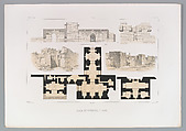 60. Porte Kennesrîne, à Alep, Joseph-Philibert Girault de Prangey French, Lithograph