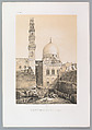 80. Mosquée et Tombeau d’el Ghoûry, au Kaire, Joseph-Philibert Girault de Prangey  French, Lithograph