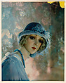[Mannequin in Suzanne Talbot hat], Adolf de Meyer  American, born France, Trichrome carbro print