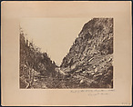 Head of the White Mountain Notch, Crawford House, James Wallace Black  American, Albumen silver print from paper negative