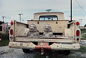 Untitled (Stone Lions in Truck Bed), William Eggleston  American, Dye transfer print
