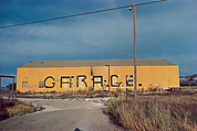 Untitled (Garage Building), William Eggleston  American, Dye transfer print