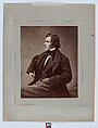 Portrait of Delacroix, Pierre Petit French, Albumen print
