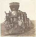 [Artists' Excursion on the Baltimore & Ohio Railroad], Unknown, Salted paper print from glass negative