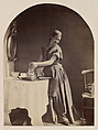English Fashion at Breakfast, Oscar Gustav Rejlander  British, born Sweden, Albumen silver print