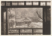 [View Through the Window of a Garden, Japan], Adolf de Meyer  American, born France, Platinum print