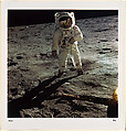 Buzz  Aldrin Walking on the Surface of the Moon Near a Leg of the Lunar Module, Neil Armstrong  American, Dye transfer print