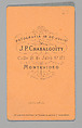 [Photo Collage: Man Wearing Blue Top Hat], Juan Pedro Chabalgoity (Uruguayan, 1848–1909), Albumen silver print, lithograph