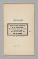 [Studio Portrait: Female and Male Street Vendors with Baskets on Head, Brazil], Christiano Junior (Portuguese, active Argentina, 1832–1902), Albumen silver print
