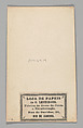 [Studio Portrait: Two Males Wearing Hats and Ponchos, Brazil], Unknown, Albumen silver print