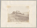 Pnyx and Acroplis, George Wilson Bridges (British, 1788–1864), Salted paper print from paper negative