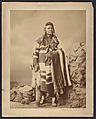 Hinmatóowyalahtq’it (Chief Joseph), Charles Milton Bell American, Albumen silver print from glass negative