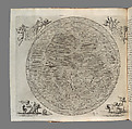 Lunar Map, in Selenography, or the Description of the Moon (Selenographia: sive Lunae descriptio), Johannes Hevelius Polish, Engraving