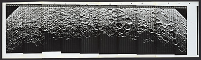Lunar Panorama #158, National Aeronautics and Space Administration (NASA)  American, Gelatin silver prints