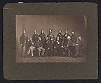 [Members of the New York Sanitary Commission], Mathew B. Brady  American, born Ireland, Salted paper print from glass negative