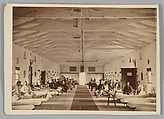 Armory Square Hospital, Interior of Ward K, Alexander Gardner  American, Scottish, Albumen silver print from glass negative