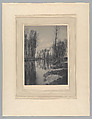 Crépuscule au Printemps : France, Frederick H. Evans  British, Platinum print