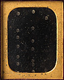 [Multiple Exposures of the Moon], Antoine-François-Jean Claudet (French, Lyon 1797–1867London), Daguerreotype