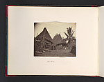 Laos Houses, John Thomson  British, Scottish, Albumen silver print from glass negative