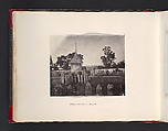 Elephant Enclosure, Ayuthia, John Thomson  British, Scottish, Albumen silver print from glass negative