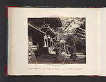 Temple at Kamakura Where Aristocratic Female are Imprisoned for Various Offences, John Thomson  British, Scottish, Albumen silver print from glass negative