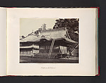 Temple at Kamakura, John Thomson  British, Scottish, Albumen silver print from glass negative