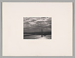 Golden Gate Bridge from Marin Hills, California, Ansel Easton Adams (American, San Francisco, California 1902–1984 Carmel, California), Instant diffusion transfer print (Polaroid)