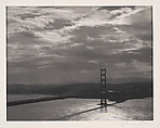 Golden Gate Bridge from Marin Hills, California, Ansel Easton Adams (American, San Francisco, California 1902–1984 Carmel, California), Instant diffusion transfer print (Polaroid)