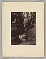 [The Narrow Pass — 4th Glen], Gates Brothers  American, Albumen silver print