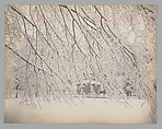 Winter on the Common, Boston, Josiah Johnson Hawes American, Salted paper print from glass negative