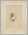 [Vignetted Sitting in Ritrosetta Dress], Pierre-Louis Pierson  French, Albumen silver print from glass negative