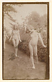 [Cavorting by the Pool at Garsington], Lady Ottoline Violet Anne Cavendish-Bentinck Morrell  British, Gelatin silver print