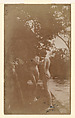 [Cavorting by the Pool at Garsington], Lady Ottoline Violet Anne Cavendish-Bentinck Morrell  British, Gelatin silver print