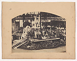 The Visit of the Emperor and Empress to the Crystal Palace, Philip Henry Delamotte  British, Albumen silver print from glass negative