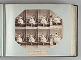 Theatre Danse IV 17, André-Adolphe-Eugène Disdéri (French, Paris 1819–1889 Paris), Albumen silver prints from glass negatives