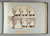 Theatre Danse IV 17, André-Adolphe-Eugène Disdéri (French, Paris 1819–1889 Paris), Albumen silver prints from glass negatives
