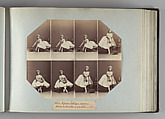 Theatre Danse IV 17, André-Adolphe-Eugène Disdéri (French, Paris 1819–1889 Paris), Albumen silver prints from glass negatives