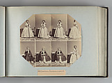 Theatre Danse IV 17, André-Adolphe-Eugène Disdéri (French, Paris 1819–1889 Paris), Albumen silver prints from glass negatives