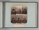 Theatre Danse IV 17, André-Adolphe-Eugène Disdéri (French, Paris 1819–1889 Paris), Albumen silver prints from glass negatives