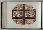 Theatre Danse IV 17, André-Adolphe-Eugène Disdéri (French, Paris 1819–1889 Paris), Albumen silver prints from glass negatives