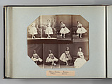 Theatre Danse IV 17, André-Adolphe-Eugène Disdéri (French, Paris 1819–1889 Paris), Albumen silver prints from glass negatives