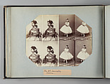 Theatre Danse IV 17, André-Adolphe-Eugène Disdéri (French, Paris 1819–1889 Paris), Albumen silver prints from glass negatives