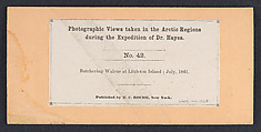 [10 Stereographic Views in the Arctic from the Hayes Expedition], Thomas C. Roche (American, 1826–1895), Albumen silver prints from glass negatives