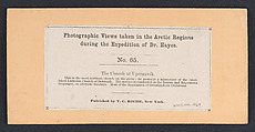 [10 Stereographic Views in the Arctic from the Hayes Expedition], Thomas C. Roche (American, 1826–1895), Albumen silver prints from glass negatives