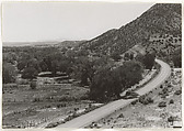 [Looking from Bedroom at Abiquiu Towards Espanola, New Mexico], Georgia O'Keeffe  American, Gelatin silver print