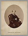 Charles Dickens, J. Gurney & Son, Albumen silver print from glass negative