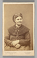 [Member of the Paris Commune: Marie Chérel, perpétuité, pillage et incendie], Ernest Eugène Appert (French, 1831–1891), Albumen silver print