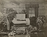 [Funeral Portrait with "Goin' Home" Sheet Music], James Van Der Zee  American, Gelatin silver print