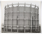 Industriebauten: 10 Fotografien von Bernd und Hilla Becher (Morstel, BE: Agfa-Gevaert, 1968), Bernd and Hilla Becher (German, active 1959–2007), Box of 10 gelatin silver prints and printed material