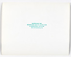 Industriebauten: 10 Fotografien von Bernd und Hilla Becher (Morstel, BE: Agfa-Gevaert, 1968), Bernd and Hilla Becher (German, active 1959–2007), Box of 10 gelatin silver prints and printed material